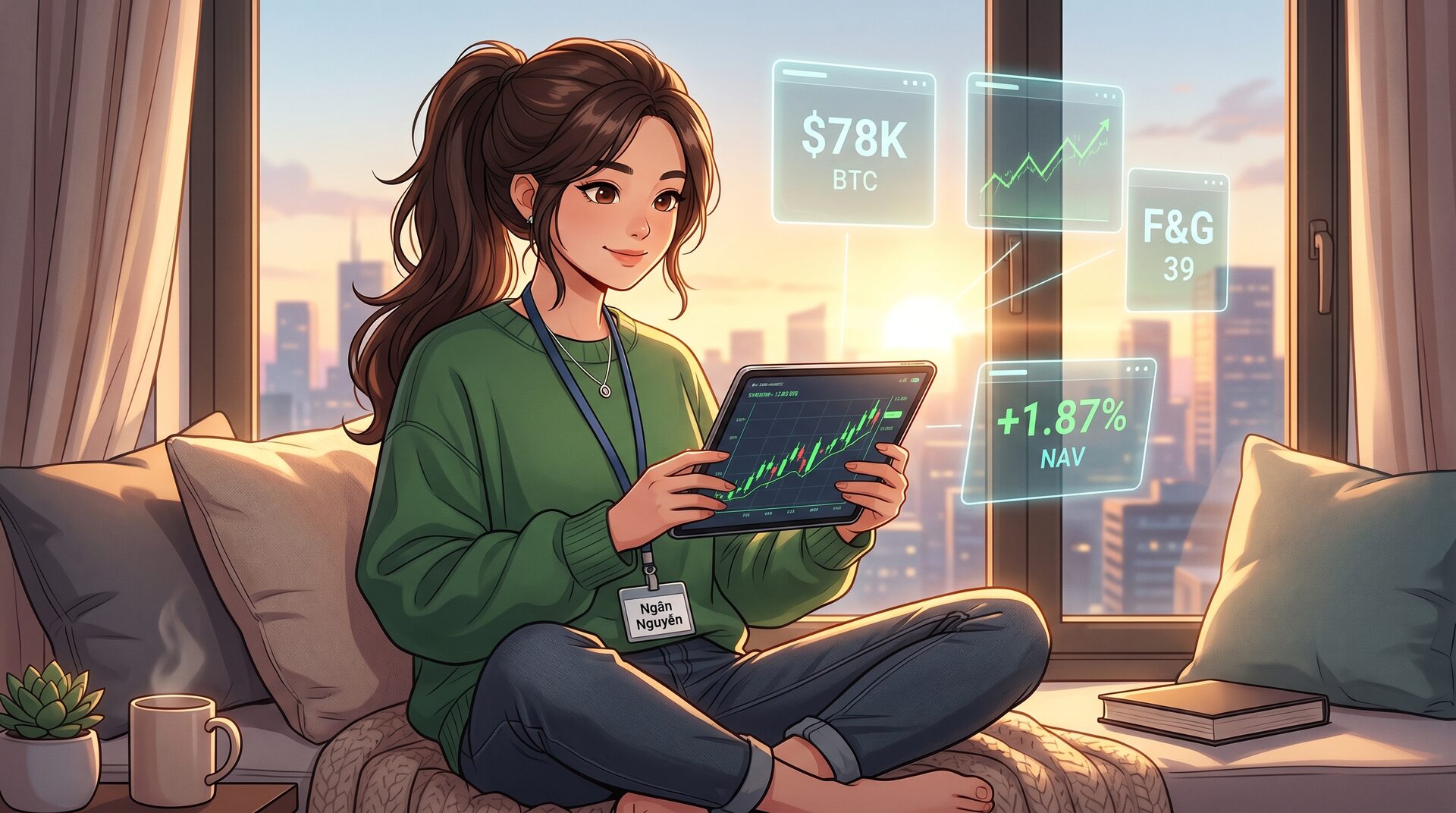 BTC vượt $78K, F&G thoát vùng cực sợ hãi