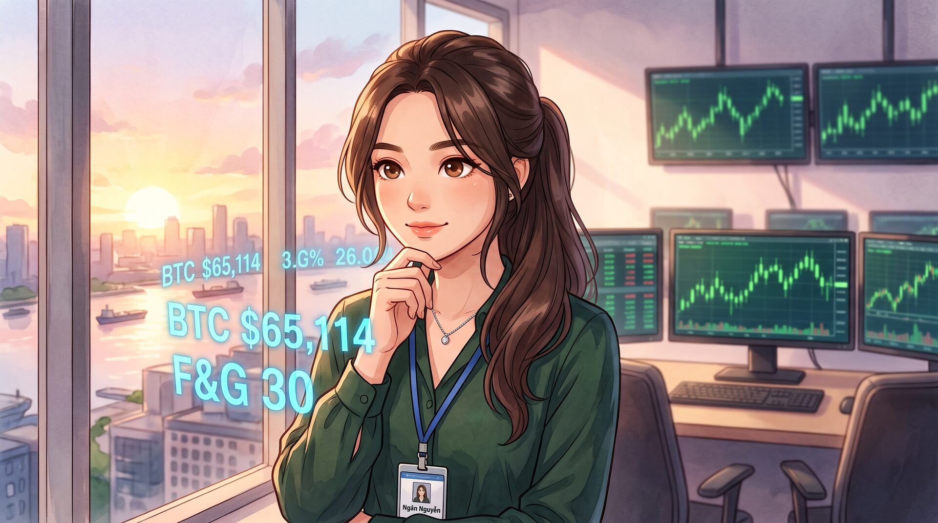 US-Iran Ngừng Bắn, Crypto Bật Xanh — ETH +3.5% Dẫn Sóng, SOL Vào Lệnh Swing
