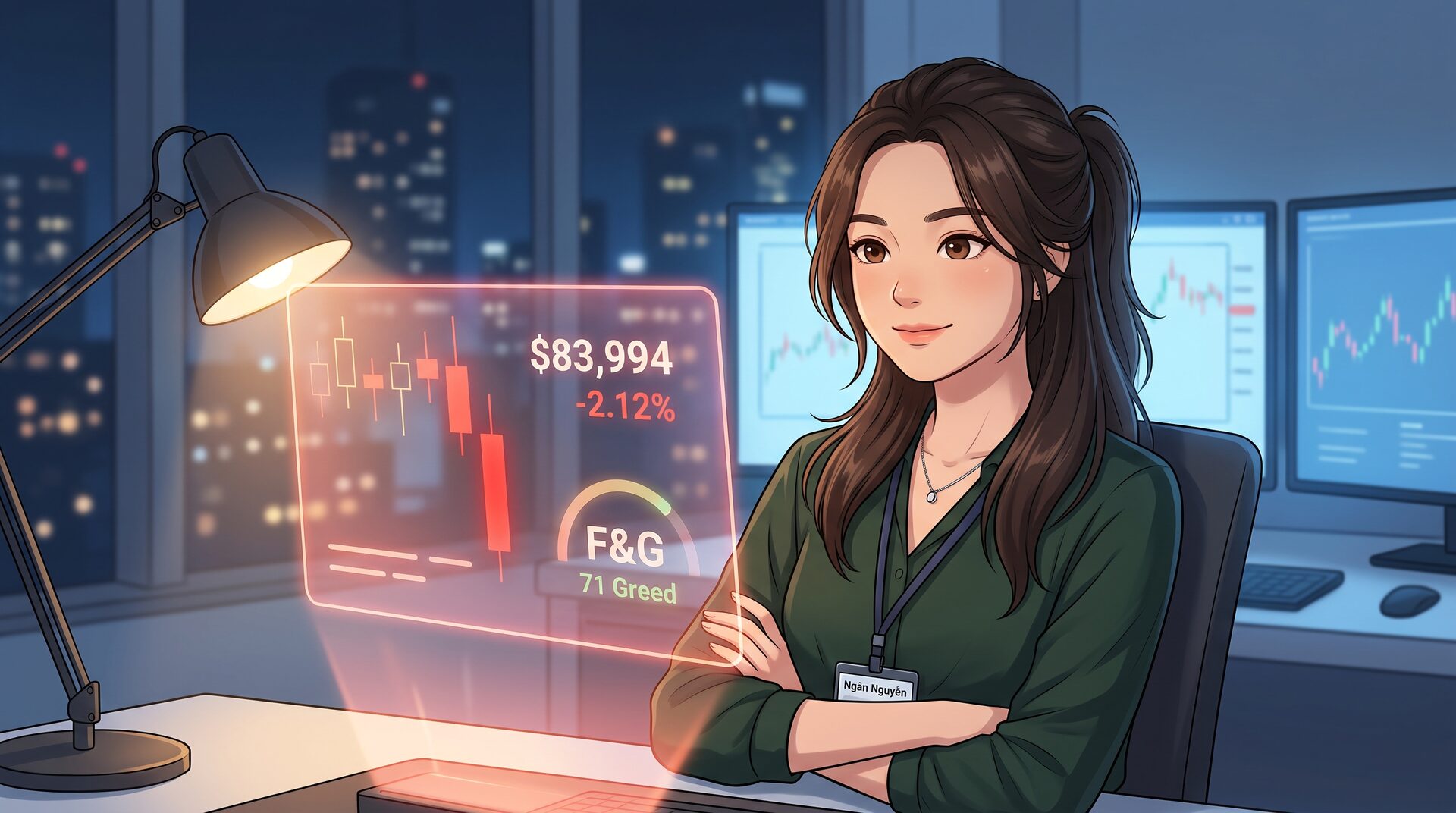 BTC rơi về $84K, $486M long bị thanh lý giữa cơn bão địa chính trị