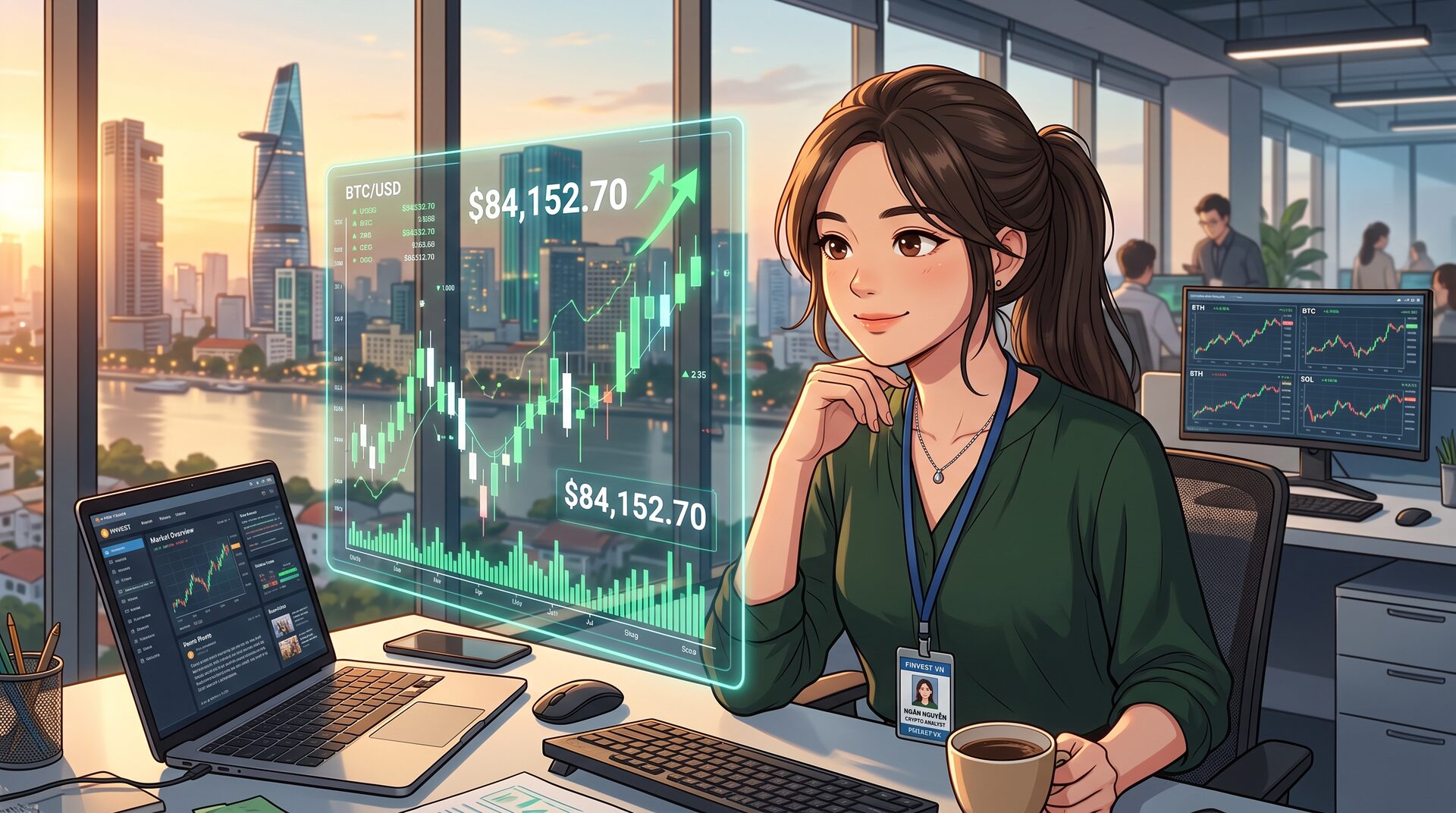 BTC giành lại $84K, F&G lên 69 — thị trường về vùng Tham lam